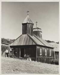 Chapel at Fort Ross, California, about 1970