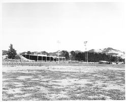 Grandstand at the Fairgrounds race track