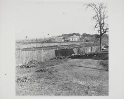 View northwest from South Street, Healdsburg , California, 1871