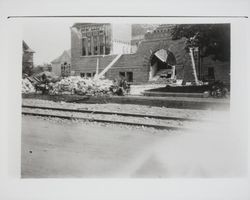 Public library after the earthquake