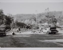 Construction of the Cloverdale Regional Library, Cloverdale, California, 1978