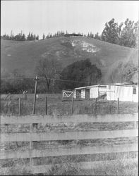 Remains of Roblar Gold Mine and surrounding area., Petaluma, California, 1967