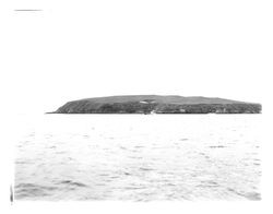 Bodega Head from the water, Bodega Bay, California, 1960