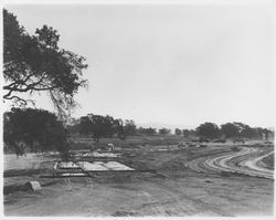 Constructing roads at Oakmont, Santa Rosa, California, 1963