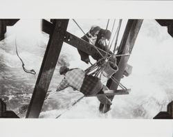 Construction of the jetty at the mouth of the Russian River at Jenner, California, May 1933