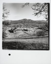 View of Oakmont looking north, Santa Rosa, California, 1977