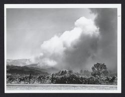 Nunes Canyon fire