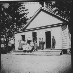 Students at Occidental School