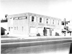 Exterior view of the Lasher Hatchery, Petaluma, California, 1947