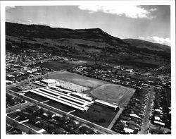 Aerial view of Herbert Slater Junior High School