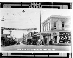 Main St. Looking South Petaluma, California