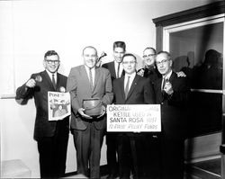 Salvation Army's Operation Christmas supporters, Santa Rosa , California, 1962