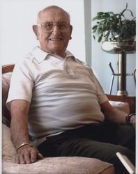 Portrait of Adolph Calegari, Petaluma, California, 2007