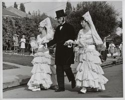 Reenactment of the Vallejo and Haraszthy double wedding at the Valley of the Moon Vintage Festival