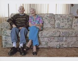 Edgar L. and Marie E. Stephenson at their home, 705 Jefferson Street, Petaluma, California, 2007