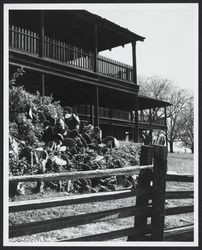 Main building of the Petaluma Vallejo Adobe, 3325 Adobe Road, Petaluma, California, about 1970