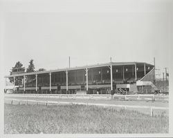 Racetrack and grandstands Sonoma County Fairgrounds