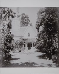 Home of Judge Stephen Akers near Schellville, California, 1890's