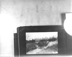 Views of Jack and Charmian London in their Studebaker wagon on their way to Oregon, June 12-September 5, 1911