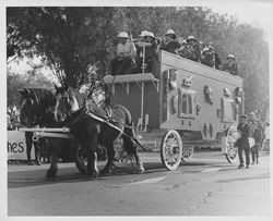 Halloween parade, Petaluma, California, 1966