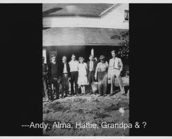 Nissen family photograph, Petaluma, California, about 1930