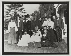 McGregor family portrait on the occasion of Jessie May's marriage to Gardiner Green Howland