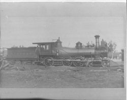 Locomotive number 13, Sonoma County, California, about 1900