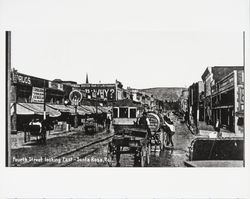 Fourth Street looking east, Santa Rosa