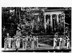 Scenes from an unidentified Greek play at the Bohemian Grove