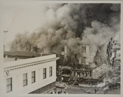 Rosenberg Department Store fire of May 8, 1936 in Santa Rosa, California