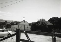 Two-vehicle garage located at 195 Cinnabar Avenue, Petaluma, California, May 27, 1997