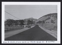 Calistoga Road north of Monte Verde