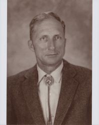 Portrait of Jack Poff, Sonoma County, California, in the 1960s