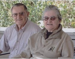 Portrait of John A. Volpi and Sylvia C. Volpi, Petaluma, California, 2010