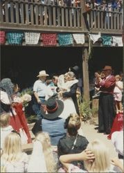 Spanish wedding at the Petaluma Adobe, Petaluma, California, August 11, 1991