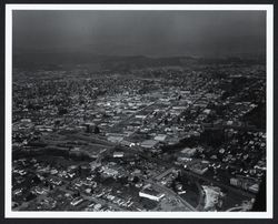 Aerial view of Santa Rosa looking northeast toward Proctor Heights from ...