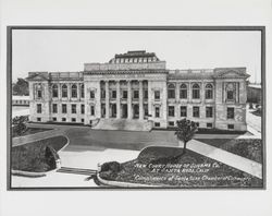 New Court House of Sonoma County at Santa Rosa, California