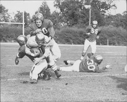 Win over San Jose at Bailey Field in Santa Rosa, California, Nov.11, 1952