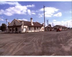 Northwestern Pacific Railroad Depot, Petaluma, California, Sept. 25, 2001