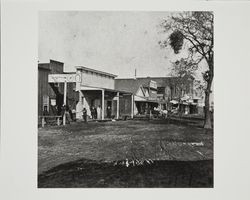 West Street, Healdsburg, California, 1872