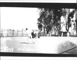 Lawn tennis, Petaluma, Cal