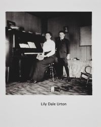 Lily Dale Urton and unidentified youth