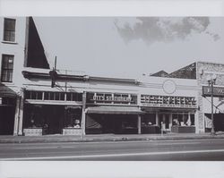 View of 100 block of Main Street (Petaluma Blvd. North), Petaluma, California, 1957