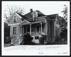 Simple Stick Style Queen Anne Vernacular home