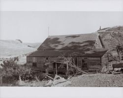 Wright Hill/Poff Ranch farm house north of Bodega Bay, California, November 1954