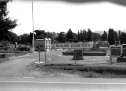 Shiloh Cemetery, Windsor, California, about 1989