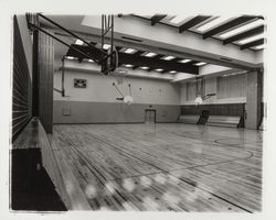 Gymnasium at Cook Junior High, Santa Rosa, California, 1959