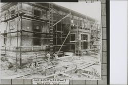 Post Office nearing completion, Santa Rosa, California, Sep. 1, 1909