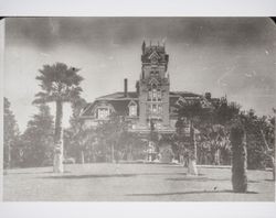 Buena Vista Castle located in the east foothills of Sonoma. California, 1880s