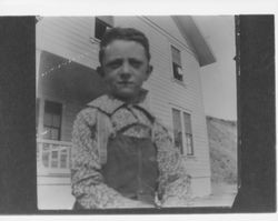 Charlie Denman at Point Pedro, San Mateo, California, 1909